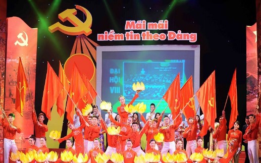 Tổ chức các hoạt động văn hóa, văn nghệ tuyên truyền đại hội đảng các cấp tiến tới Đại hội đại biểu toàn quốc lần thứ XIV của Đảng