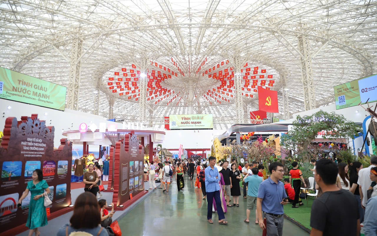 Không khí ngày cuối cùng mở cửa Triển lãm 