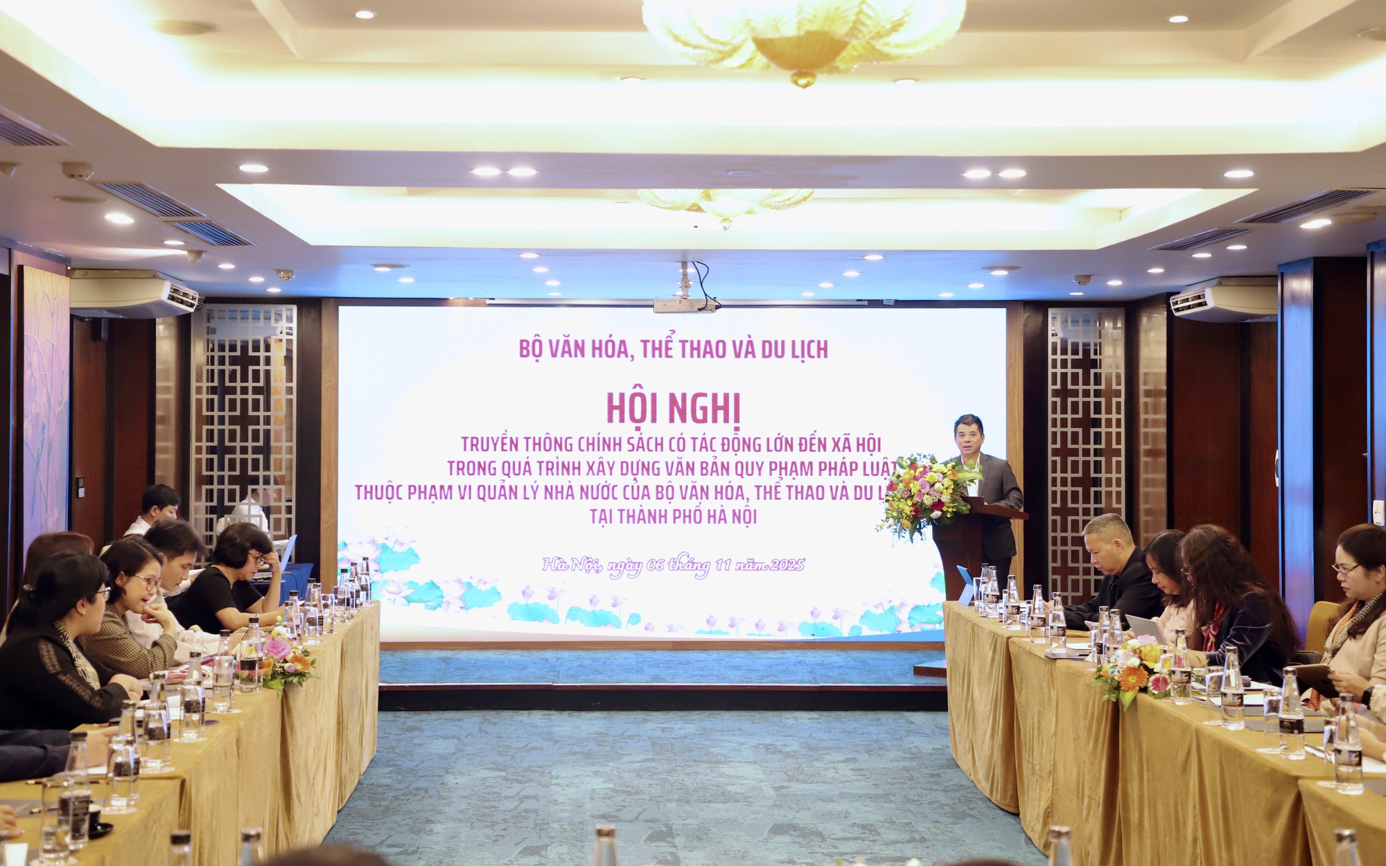 Bộ VHTTDL tổ chức Hội nghị truyền thông chính sách có tác động lớn đến xã hội trong xây dựng văn bản quy phạm pháp luật năm 2025