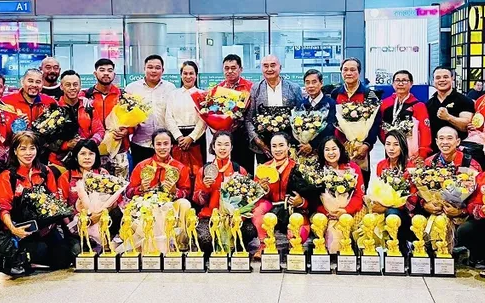 Thể hình Việt Nam giành 10 HCV và xếp hạng nhì tại giải vô địch thế giới 2025