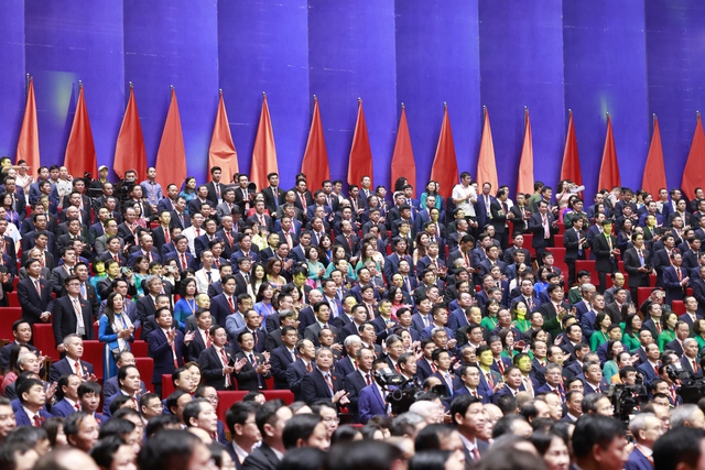 Chùm ảnh: Khai mạc trọng thể Đại hội đại biểu Đảng bộ Chính phủ lần thứ I- Ảnh 13.