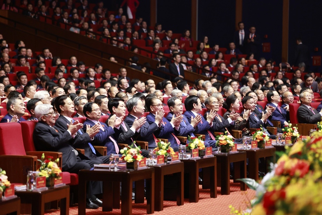 Chùm ảnh: Khai mạc trọng thể Đại hội đại biểu Đảng bộ Chính phủ lần thứ I- Ảnh 7.