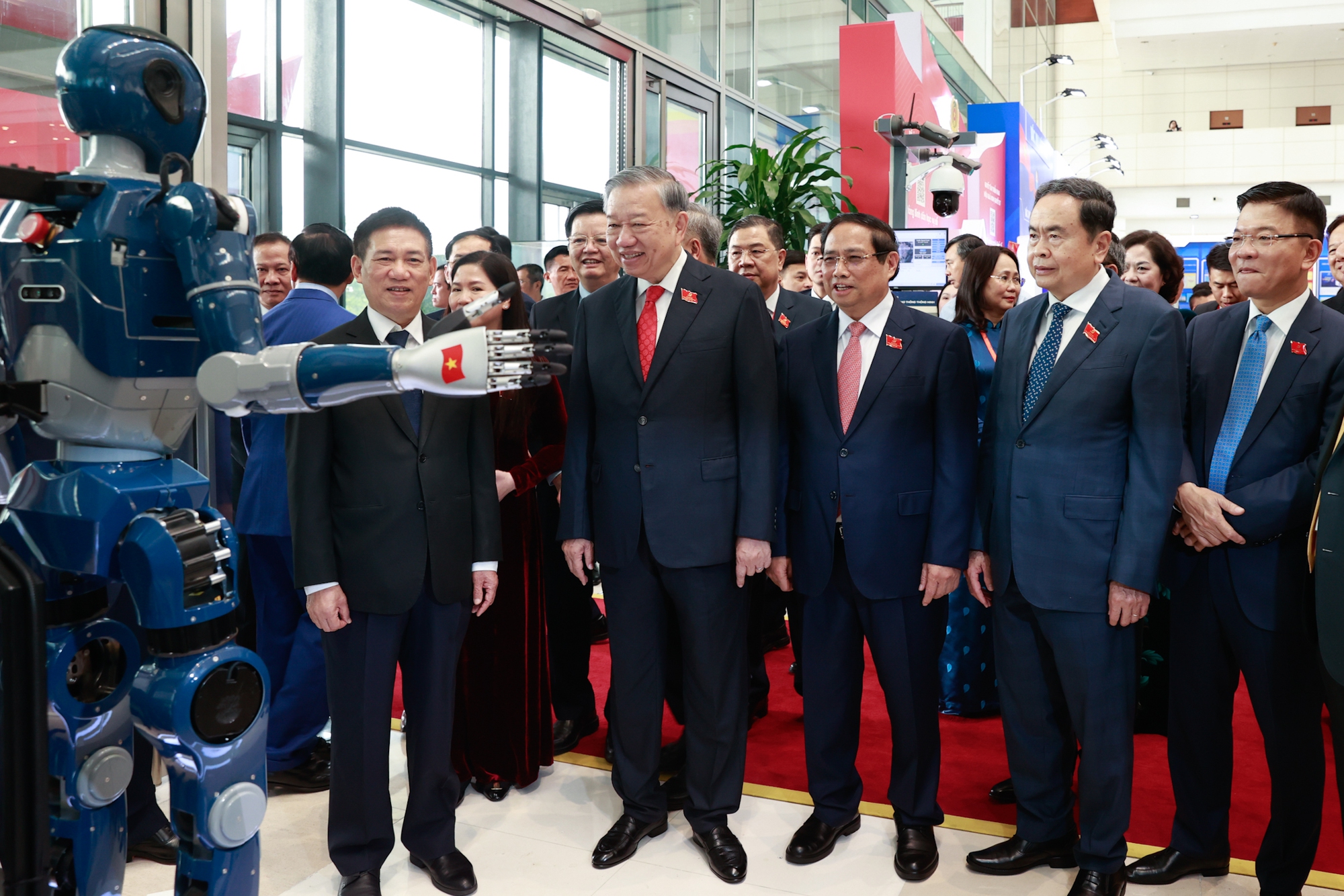 Chùm ảnh: Khai mạc trọng thể Đại hội đại biểu Đảng bộ Chính phủ lần thứ I- Ảnh 6.