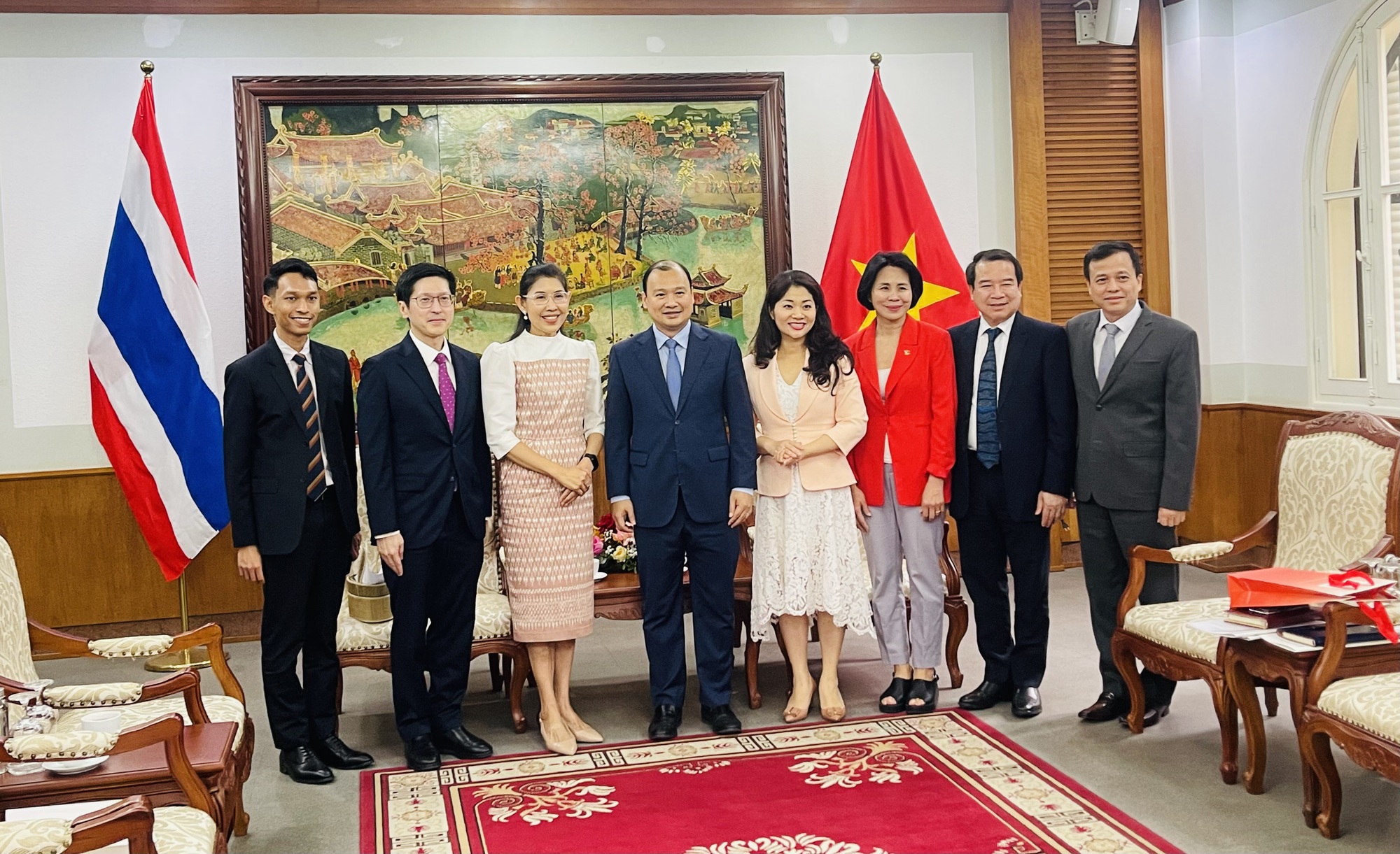 Tiếp tục l&agrave;m s&acirc;u sắc v&agrave; n&acirc;ng tầm quan hệ hợp t&aacute;c Việt Nam v&agrave; Th&aacute;i Lan trong lĩnh vực văn h&oacute;a, thể thao, du lịch - Ảnh 3.